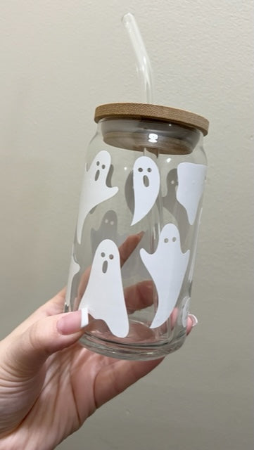 Ghost libbey glass